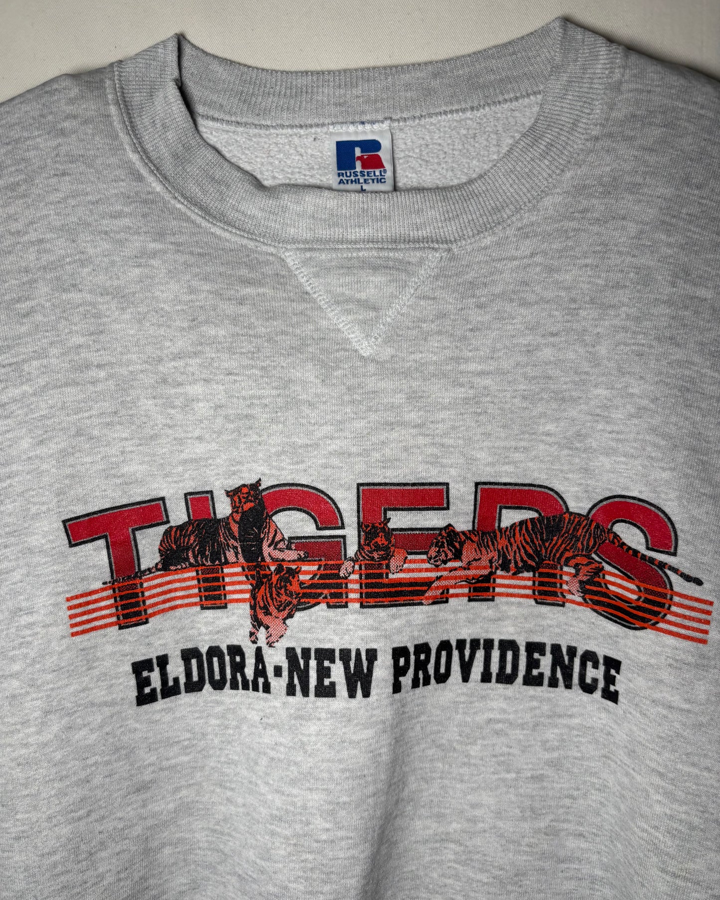 〈Russell Athletic〉USA Made Tigers Graphic Sweatshirt