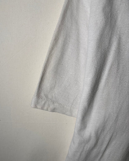 HealthFit Logo Print T-Shirt Made in USA / White