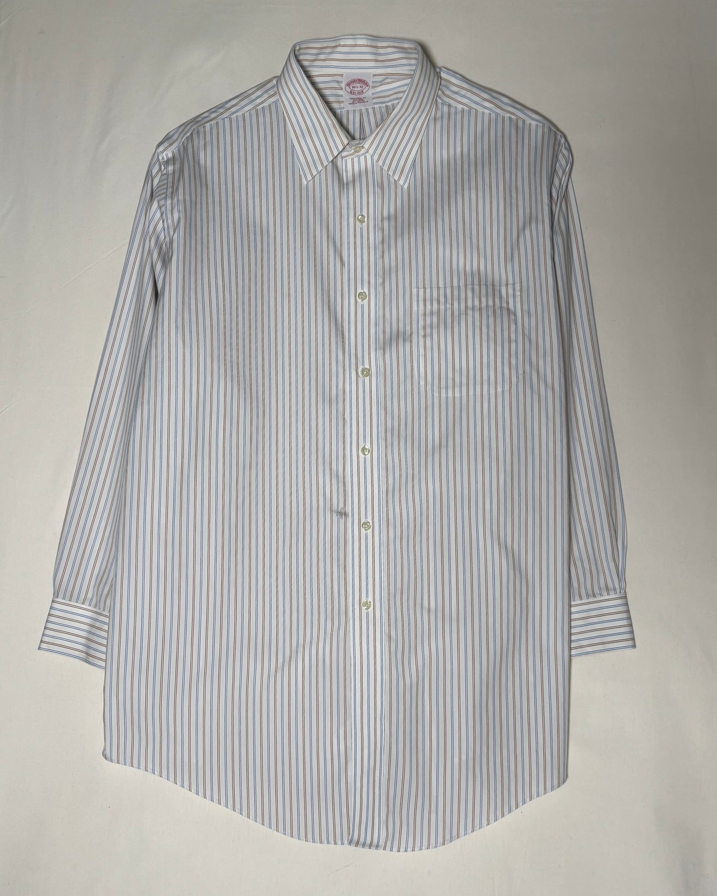 〈Brooks Brothers〉Stripe Button Down Shirt
