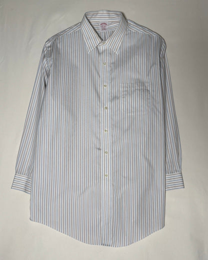 〈Brooks Brothers〉Stripe Button Down Shirt