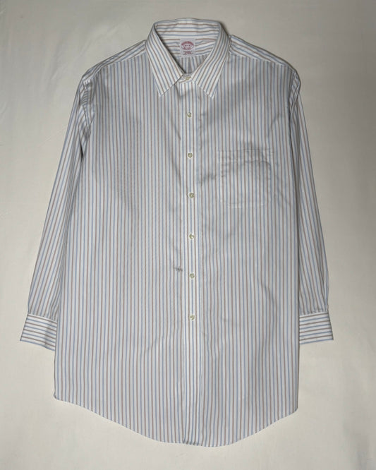 〈Brooks Brothers〉Stripe Button Down Shirt