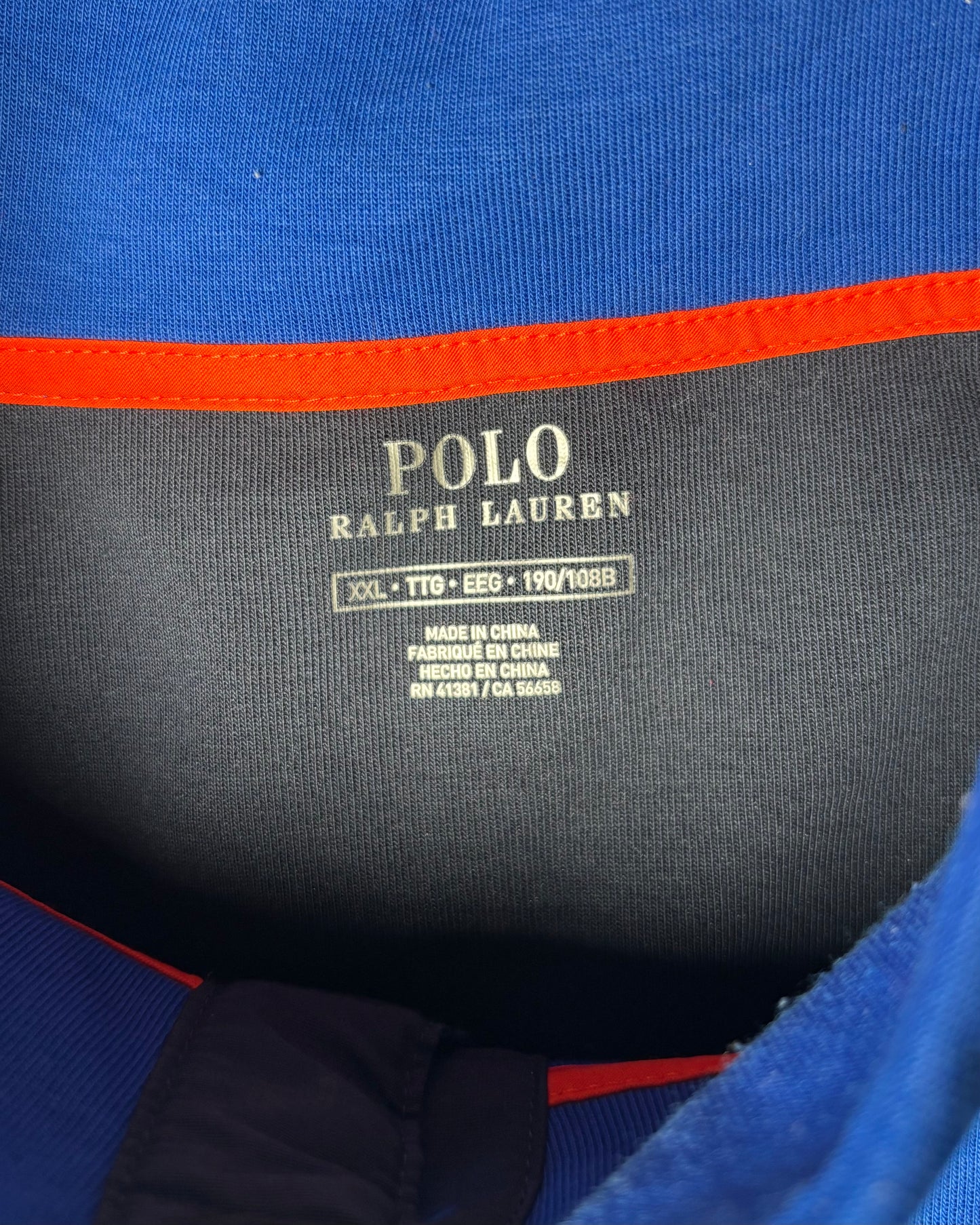〈POLO RALPH LAUREN〉Color Block Pullover Sweatshirt
