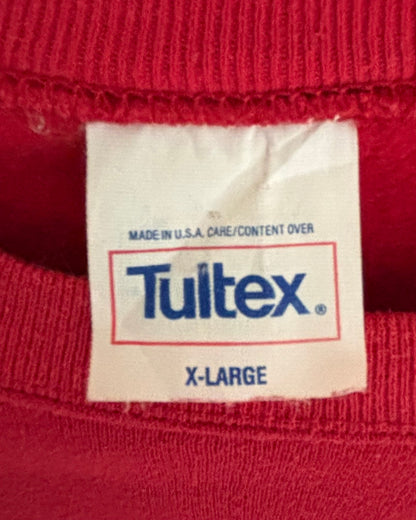 USA Made Raglan Sweatshirt Red