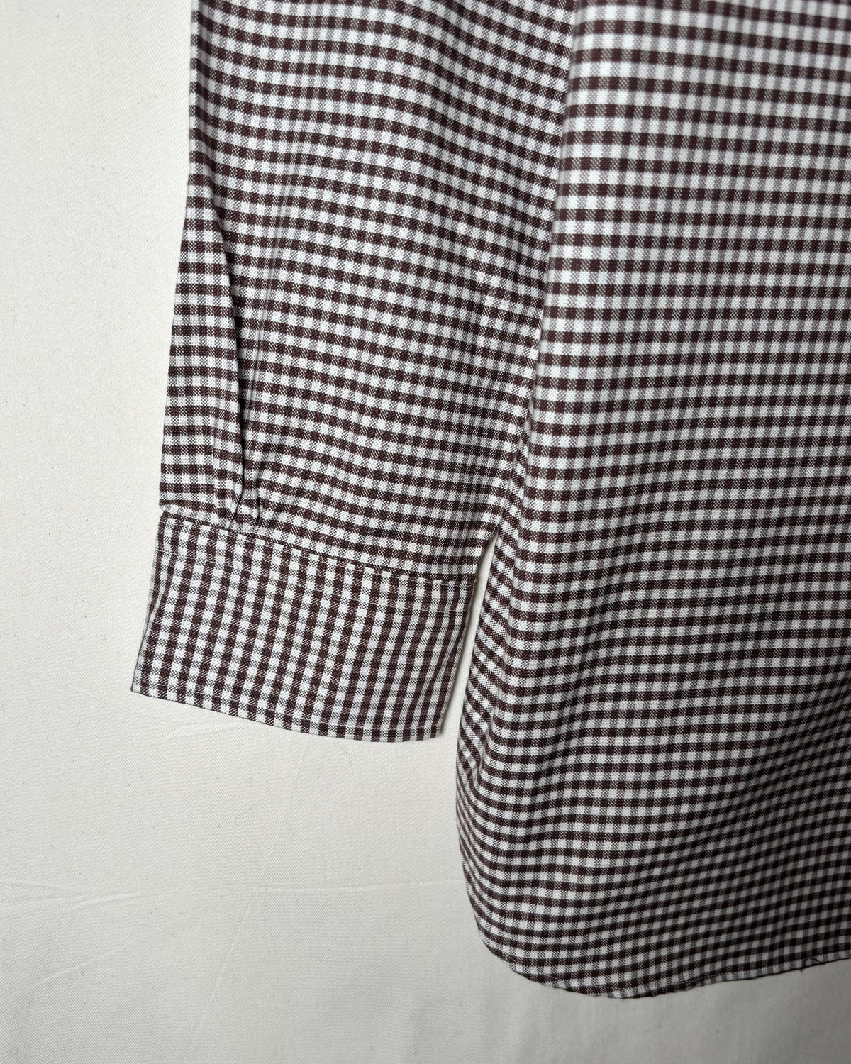 〈Brooks Brothers〉 Makers Milano Gingham Button-Down Shirt Made in USA