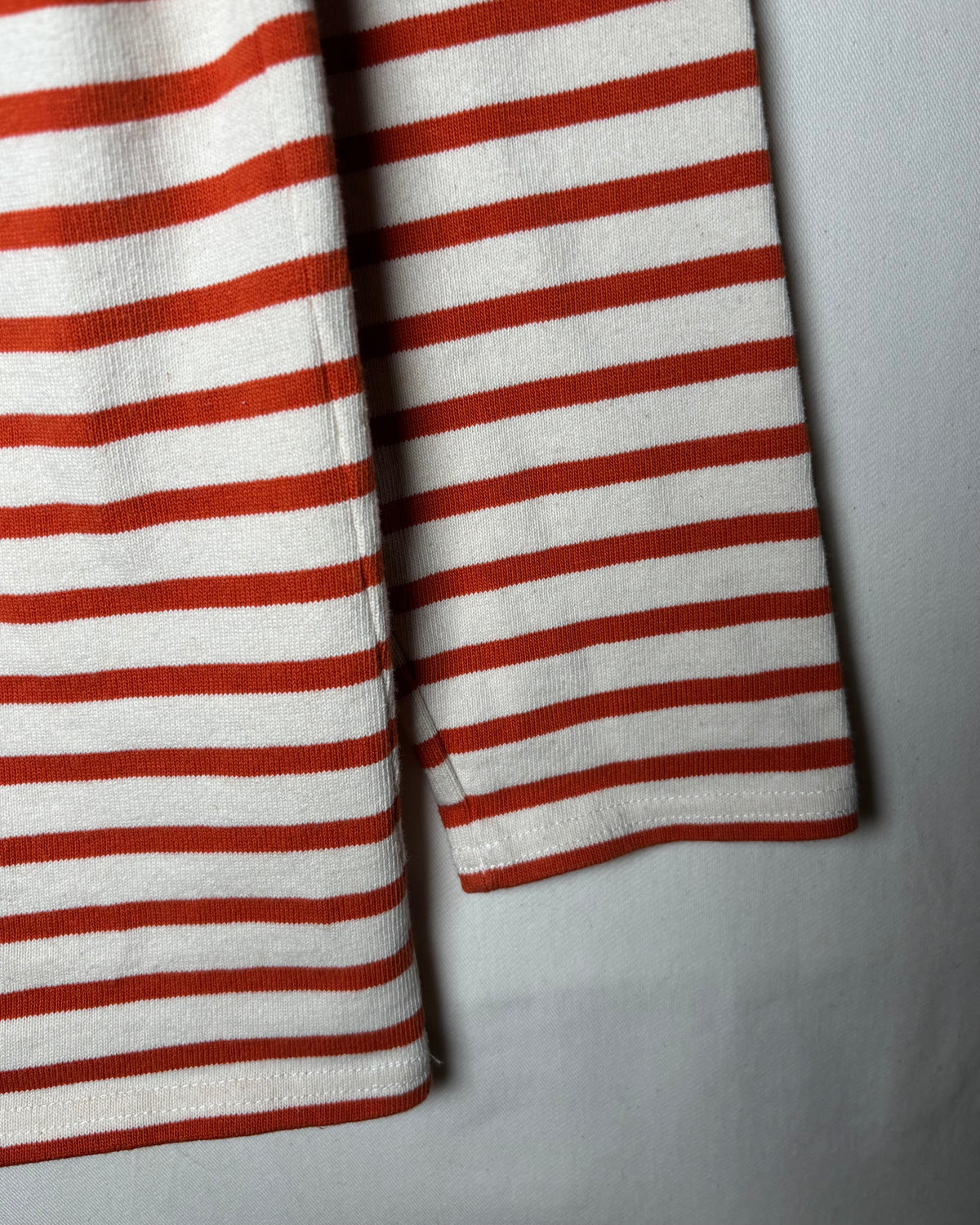 〈SAINT JAMES〉 L'Atelier Breton Stripe Long Sleeve Shirt Made in France