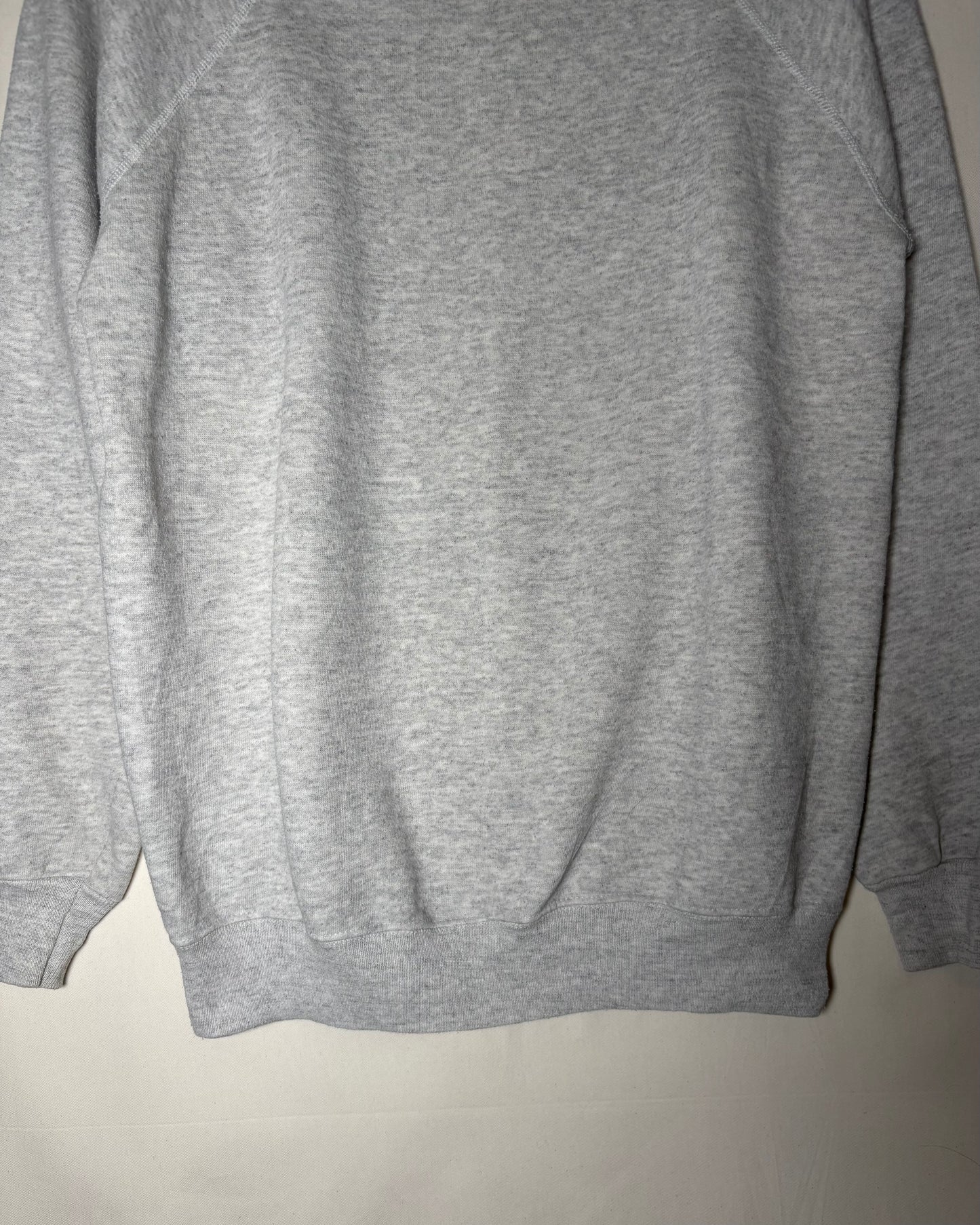 USA Made Heather Gray Raglan Sweatshirt