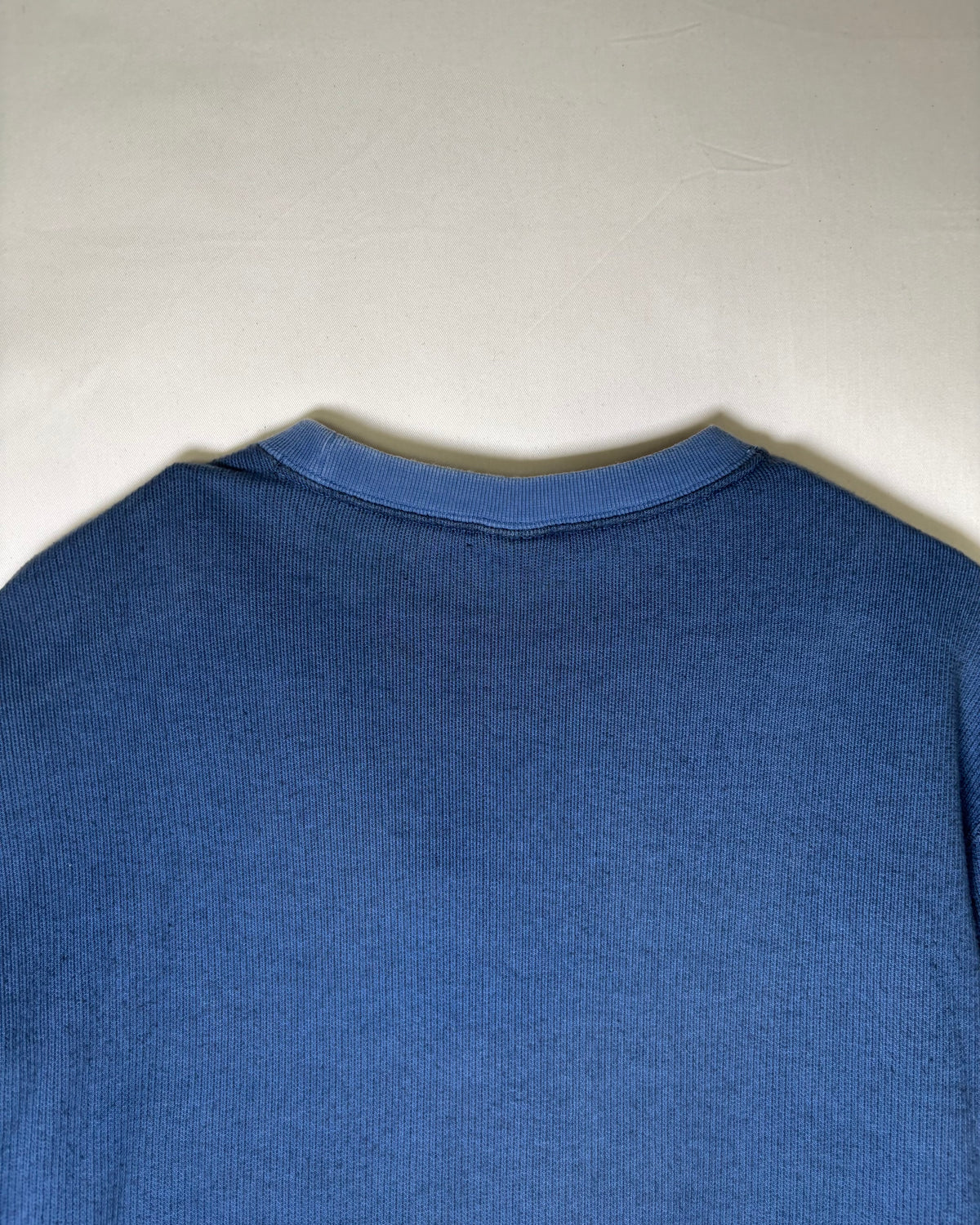 〈Nike SB〉 Two Tone Panel Pocket Crewneck Sweatshirt Blue