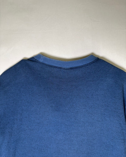 〈Nike SB〉 Two Tone Panel Pocket Crewneck Sweatshirt Blue