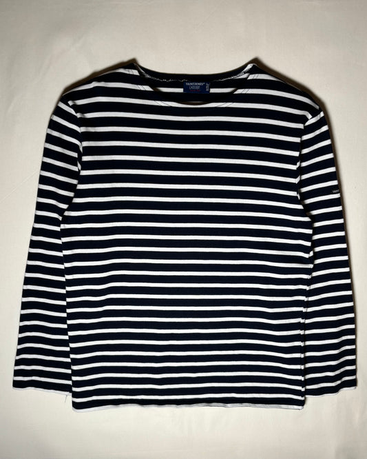 〈SAINT JAMES〉 L'Atelier Breton Stripe Long Sleeve Shirt Made in France