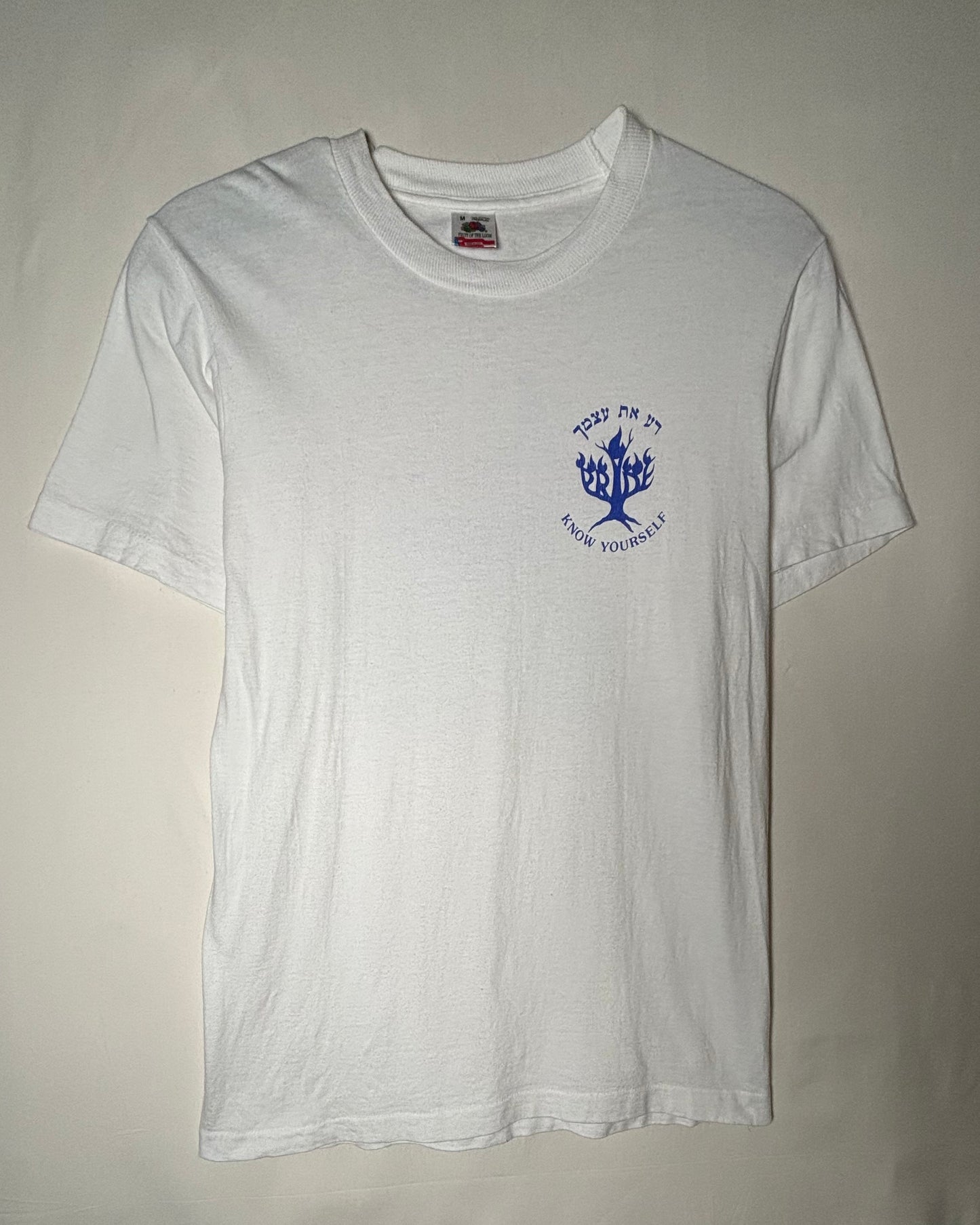1990s FRUIT OF THE LOOM Print T-Shirt Made in USA