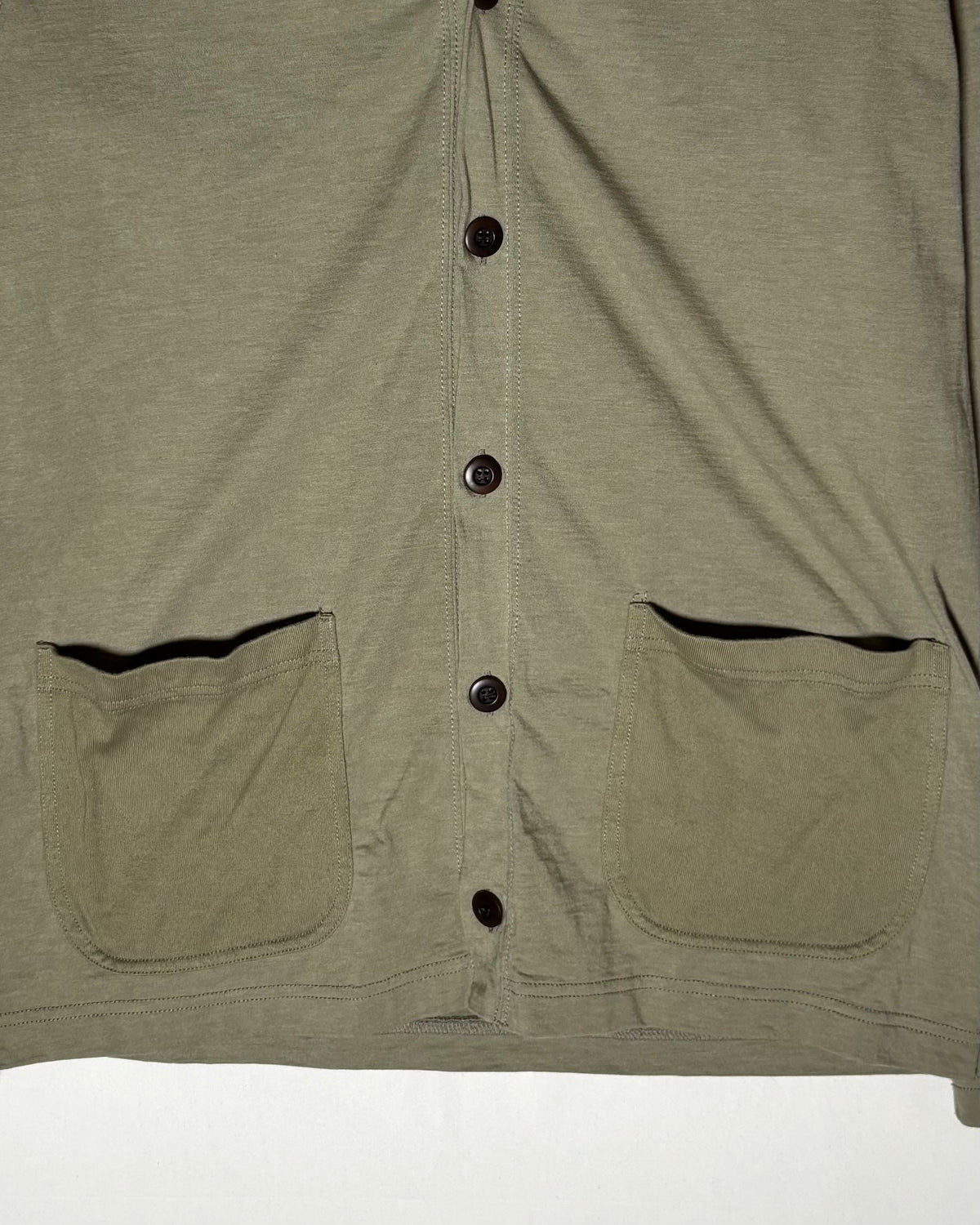 COMME des GARÇONS HOMME 日本製 オリーブ HCdGロゴ カーディガン 商品画像 3