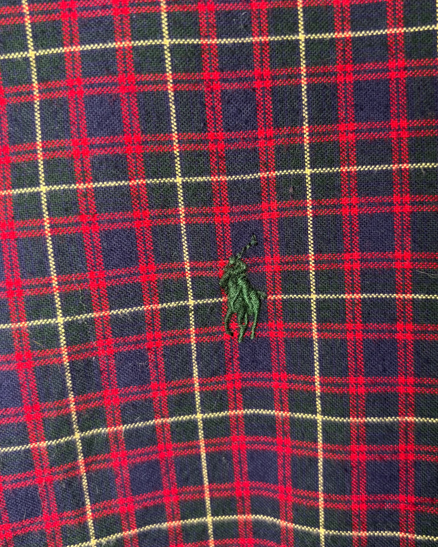 〈Ralph Lauren〉Button Down Shirt Tartan Check