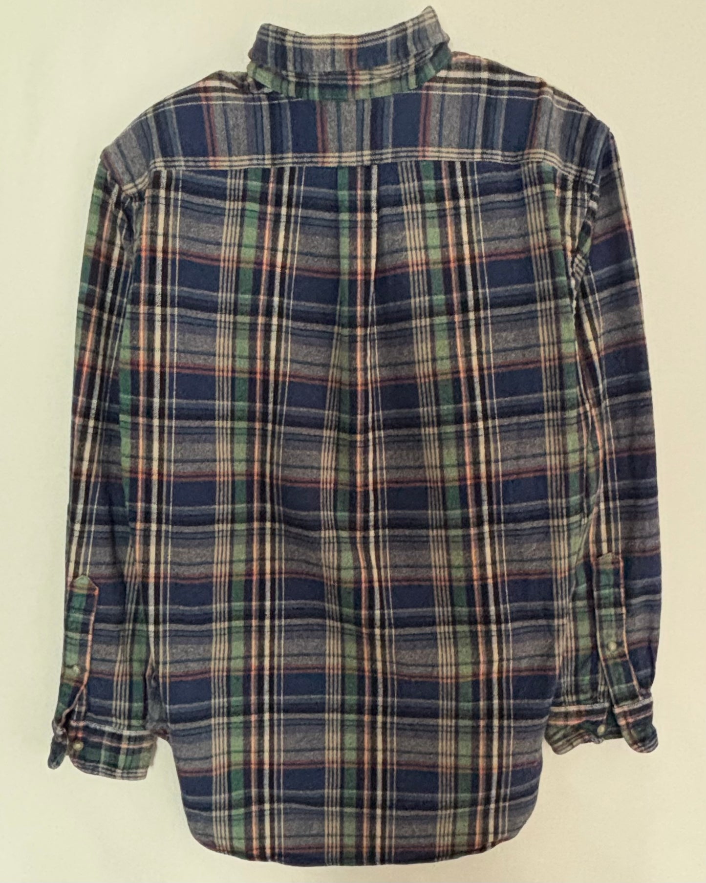 〈Ralph Lauren〉Classic Fit Plaid Flannel Shirt / L
