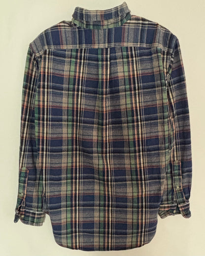 〈Ralph Lauren〉Classic Fit Plaid Flannel Shirt / L