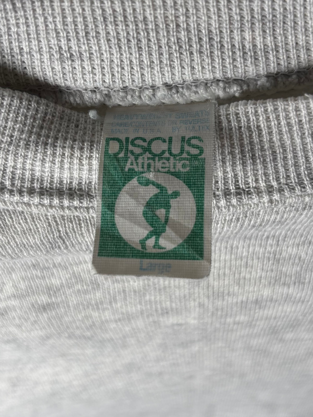 〈DISCUS ATHLETIC〉 Raglan Sweatshirt Gray