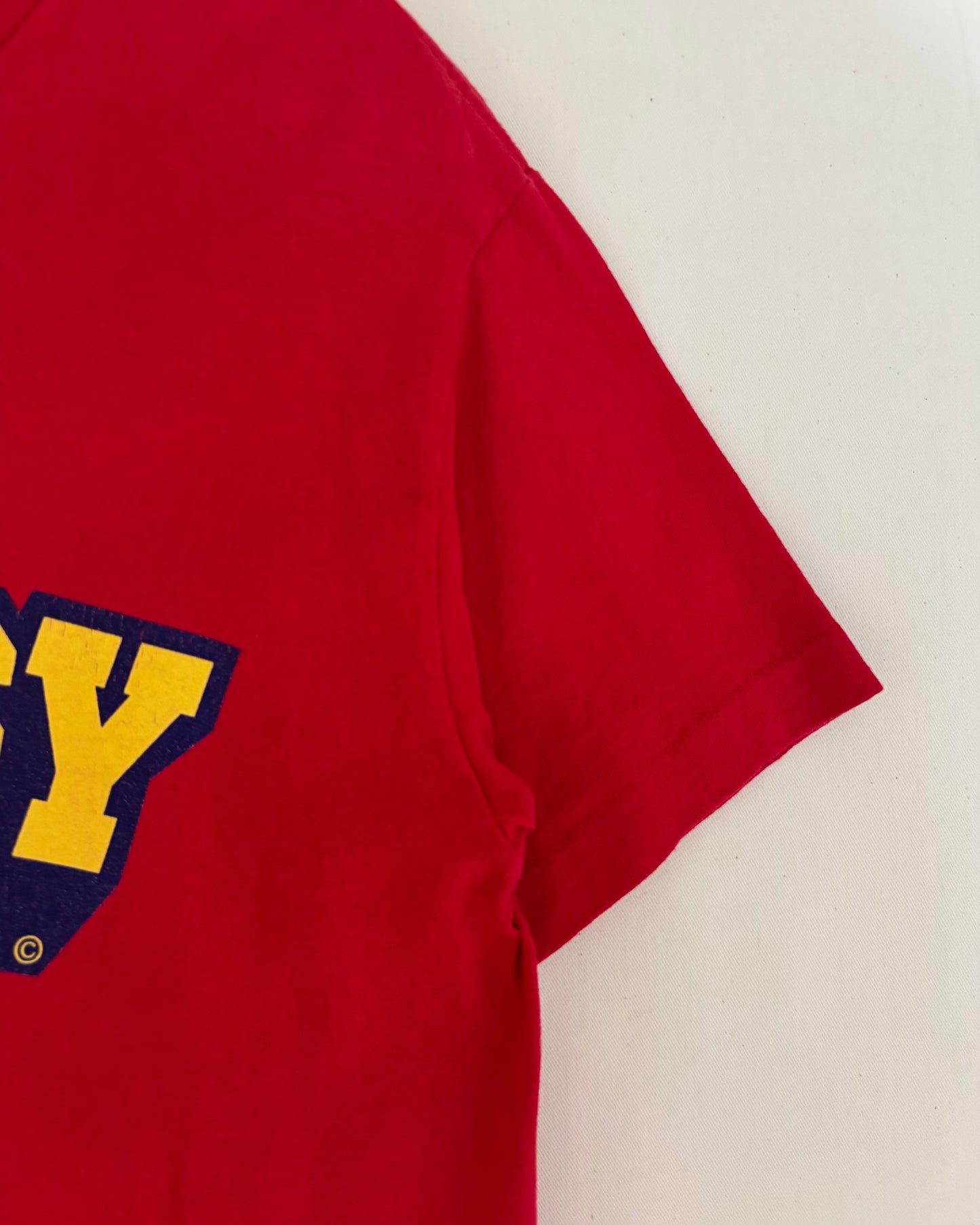 〈STUSSY〉 College Logo T-shirt
