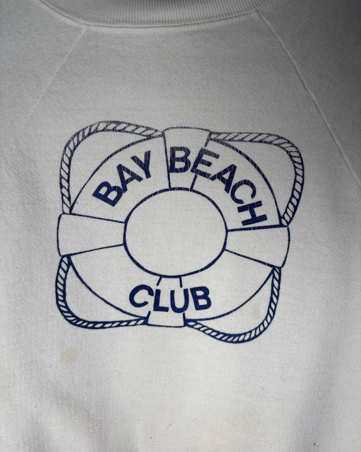 〈Sportswear〉 Bay Beach Club Raglan Sweatshirt Made in USA