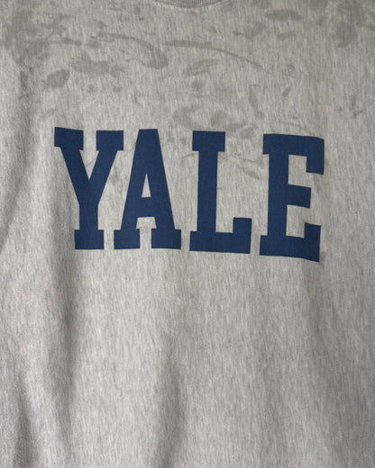 Yale Collegiate Oversized Sweatshirt Gray