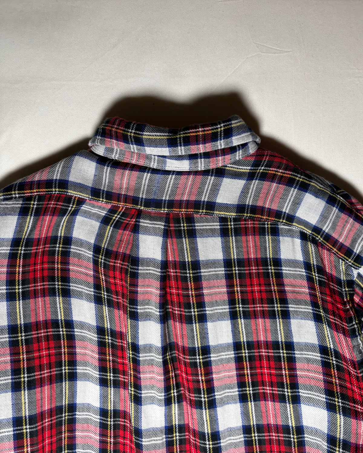 Ralph Lauren レッド ネイビー チェック ボタンダウンシャツ 商品画像 8
