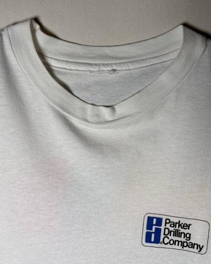 SAFETY PRIORITY ONE! Print T-Shirt / White