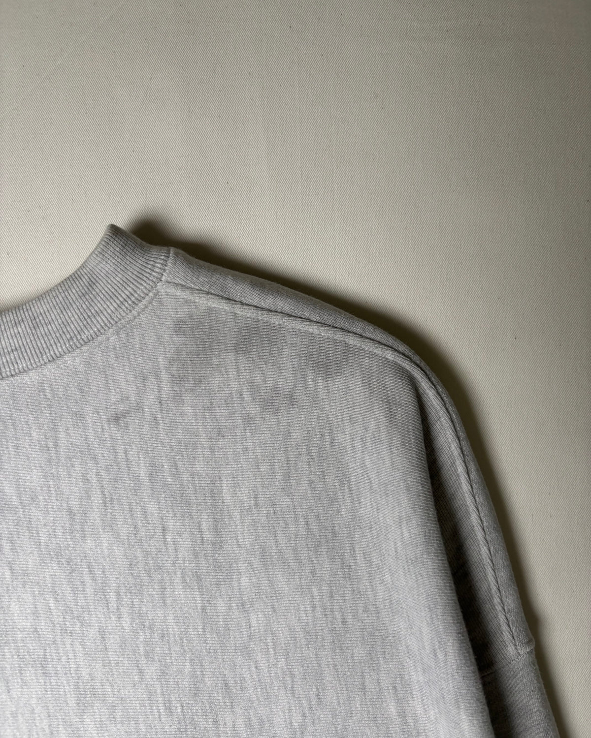 Yale Collegiate Oversized Sweatshirt Gray